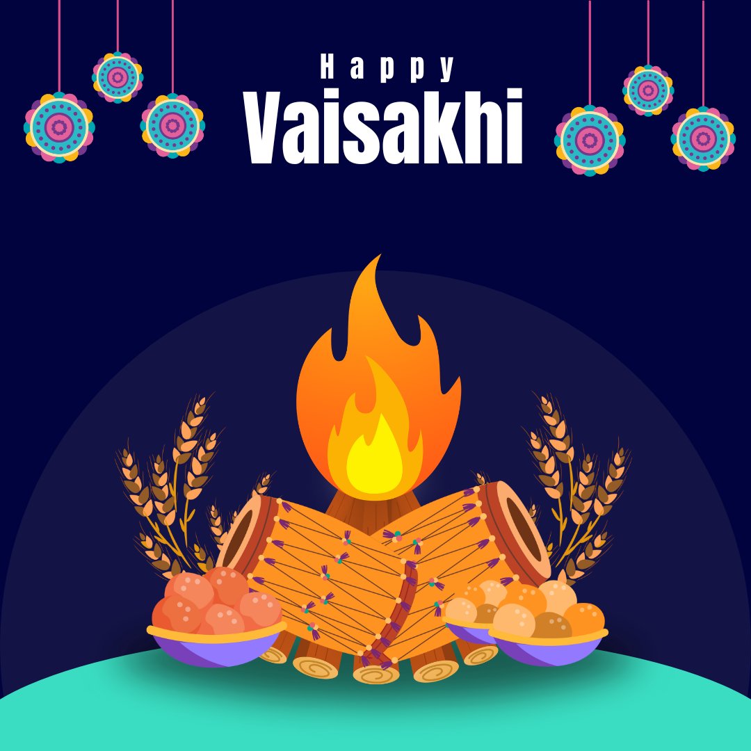 Happy Vaisakhi 🥁
Vaisahki is celebrated by Sikhs around the world to mark the founding of the Sikh community (Khalsa) in 1699.
It is also celebrated by Hindus to mark the harvest festival and beginning of the New Year. #Vaisakhi