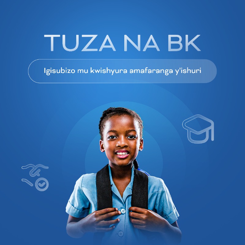 Urubutoedu's tweet photo. Wihangayikishwa n'amafaranga y'ishuri!

Wariziko #TUZANABK, igufasha kwiguriza amafaranga y'ishuri byihuse kandi bikoroheye?

Kanda *775*7# uyu munsi, utangire urugendo rwo kwemeza ahazaza heza.

https://t.co/KgAVen7QSu