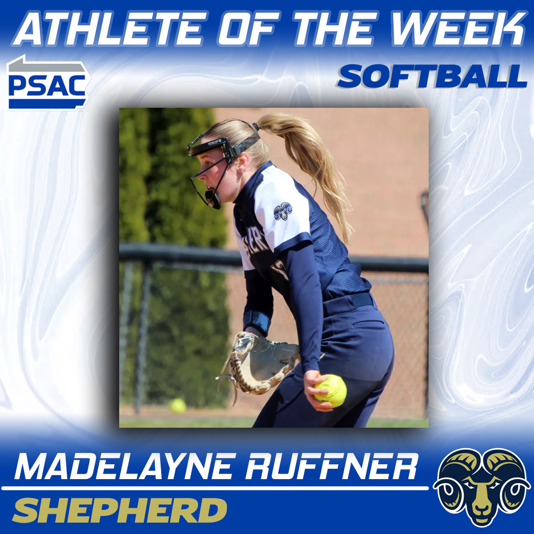 PSAC Sports (@psacsports) on Twitter photo SOFTBALL: Your Eastern Division #PSACSB Athletes of the Week!
Athlete: Blaire Balestrini, <a href="/HavenAthletics/">Lock Haven Athletics 🦅</a>
Co-Pitcher: Dani Hayward, <a href="/ShipURaiders/">Shippensburg University Raiders</a>
Co-Pitcher: Madelayne Ruffner, <a href="/SURamsOfficial/">Shepherd University Athletics</a>
Full story: 🔗tinyurl.com/2d54ql6k
#PSACProud SOFTBALL: Your Eastern Division #PSACSB Athletes of the Week!
Athlete: Blaire Balestrini, <a href="/HavenAthletics/">Lock Haven Athletics 🦅</a>
Co-Pitcher: Dani Hayward, <a href="/ShipURaiders/">Shippensburg University Raiders</a>
Co-Pitcher: Madelayne Ruffner, <a href="/SURamsOfficial/">Shepherd University Athletics</a>
Full story: 🔗tinyurl.com/2d54ql6k
#PSACProud