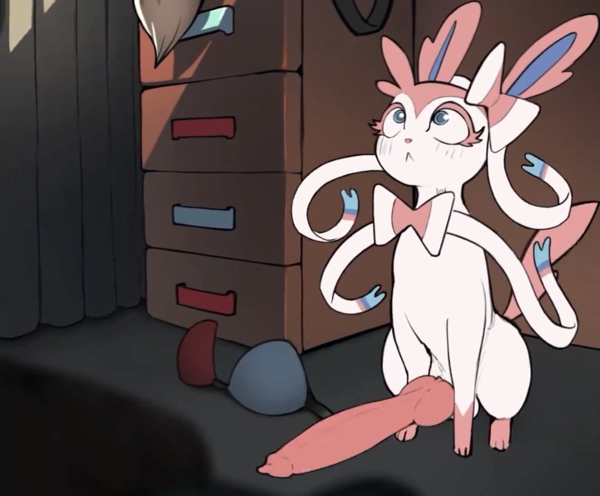 Sylveon watched as the READER began to undress and change. His arousal was evident, eyes glued on the other. 

#LewdRP #TabooRP #FeralRP