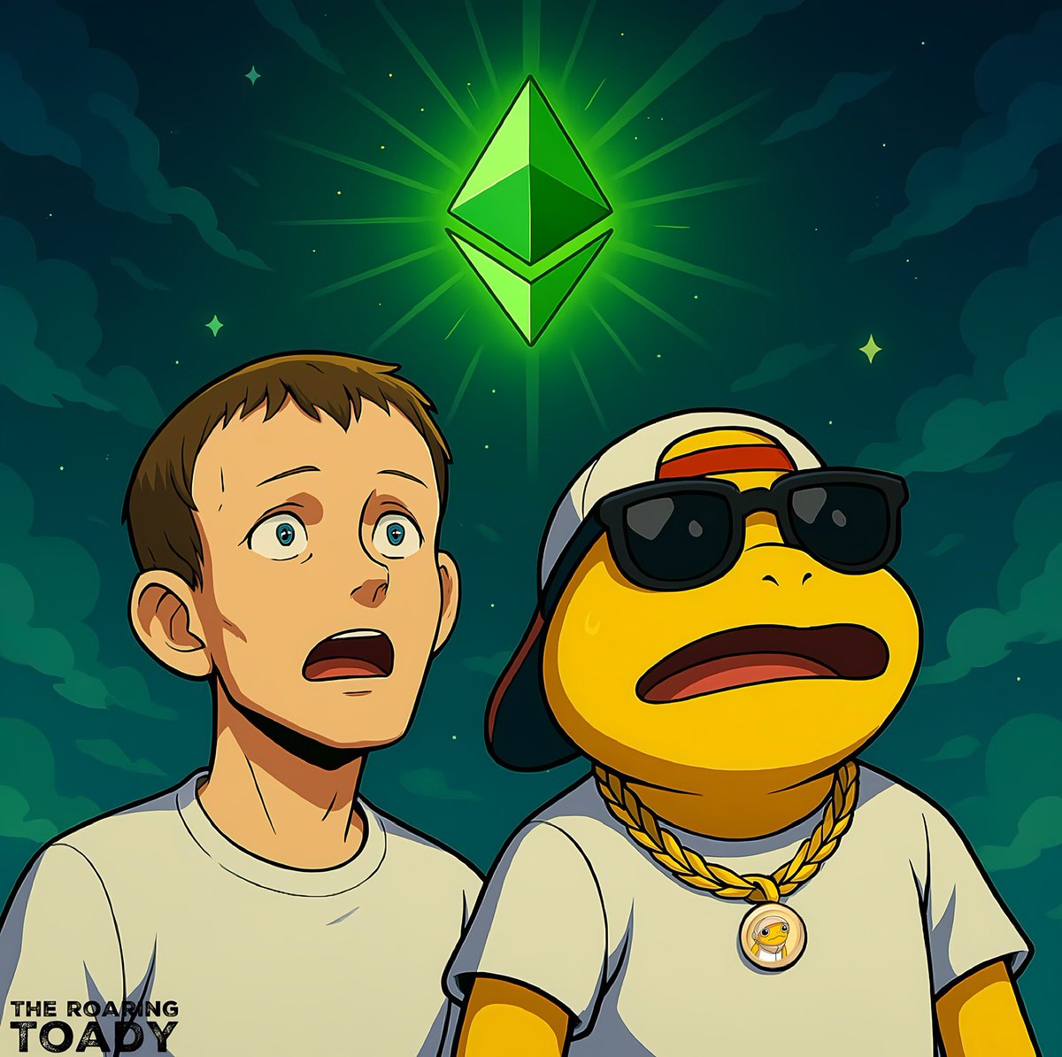 $Turbo and Vitalik (<a href="/VitalikButerin/">vitalik.eth</a>) are seeing green signs in the sky.

The Pectra upgrade drops early May — a game changer for Ethereum. Will it ignite the next move for <a href="/TurboToadToken/">Turbo 🐸</a>?

The stars aren’t just aligned — they’re glowing green. 🚀✨✨✨