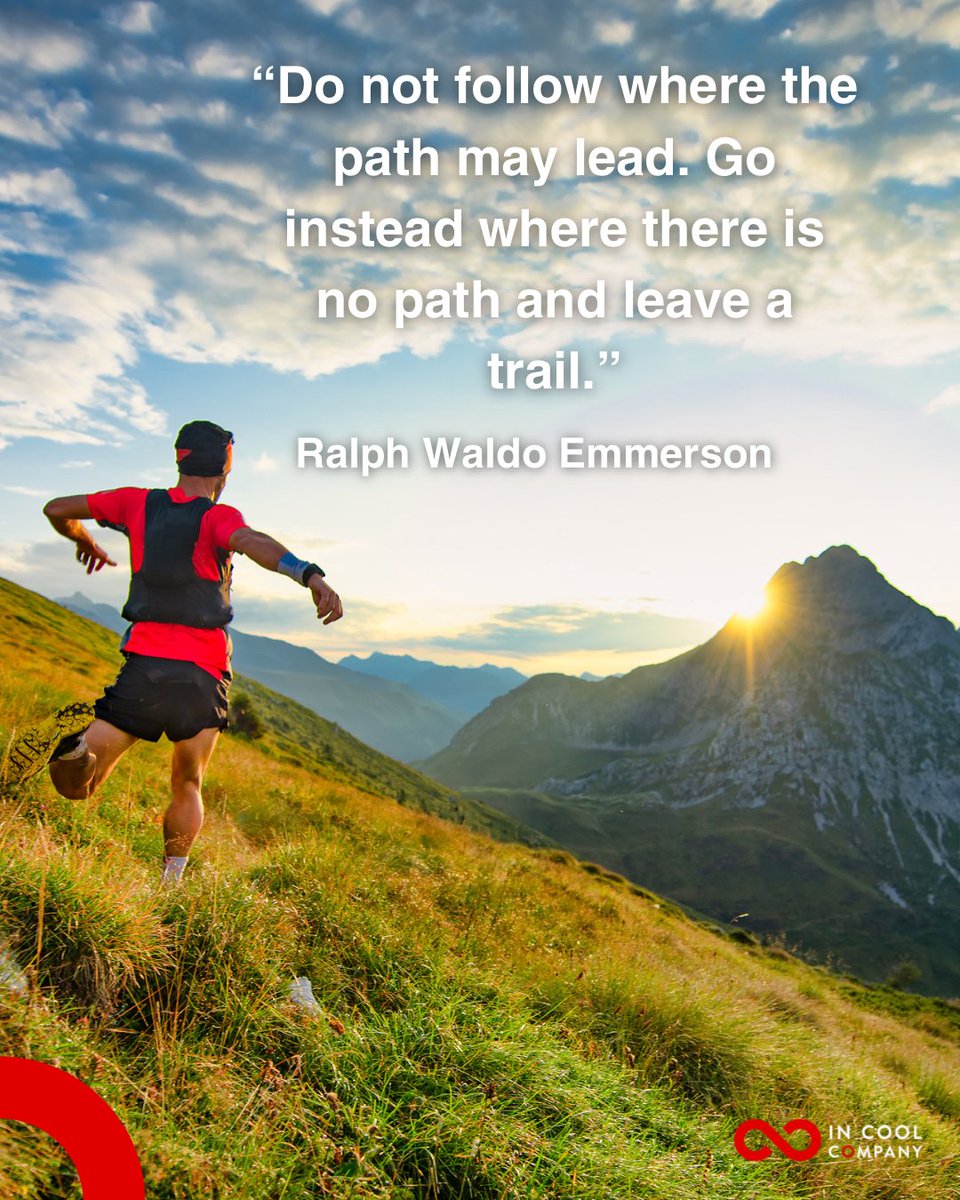 Do you have the courage to diverge from the path and beat a new trail?

#leadership #innovation #bedifferent #courage #opportunity