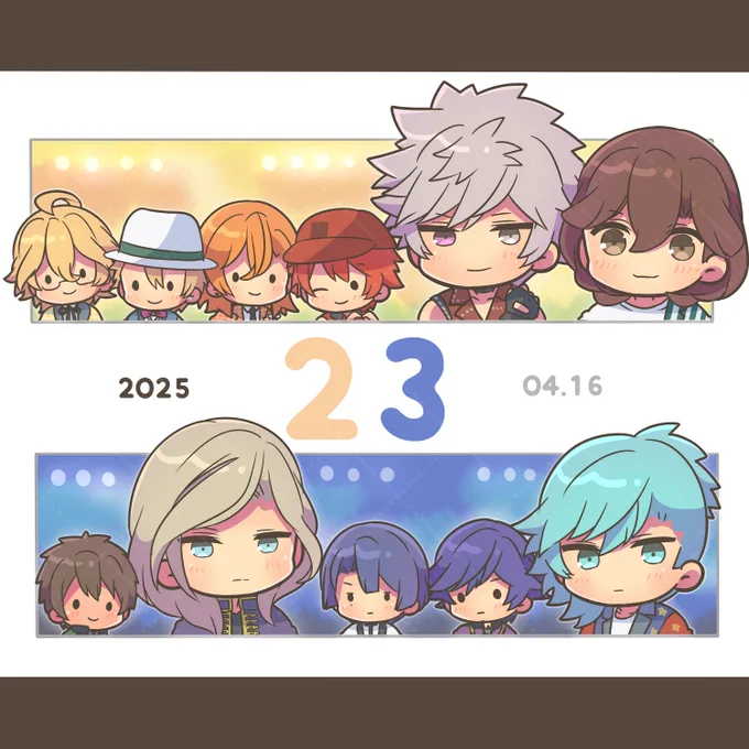 タブナイまであと23日💚♥️💜🩵 