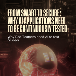 Red teamers relying on the same risk assessment twice will see different behaviors in their AI applications. You need continuous AI risk assessments.

👉 na2.hubs.ly/y062yr0

#AISecurity #SecureAI #AICybersecurity #AIThreats #RedTeaming #AIAppTesting #PenTestingAIApps