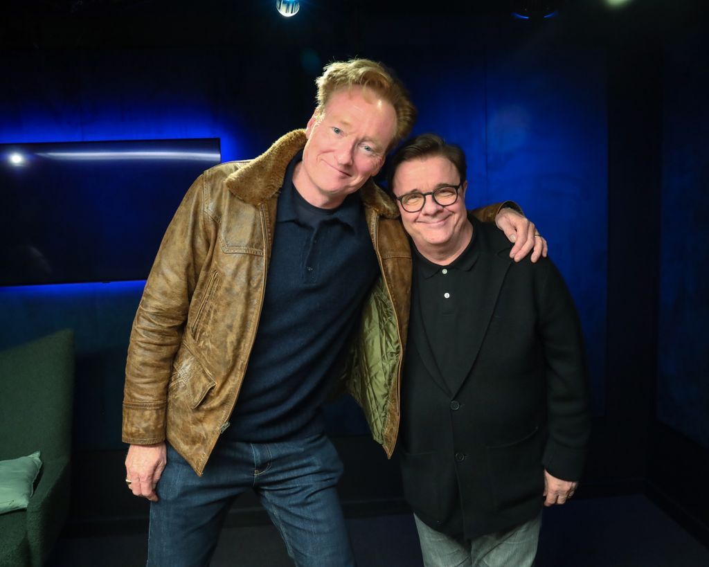 ConanOBrien's tweet image. Nathan Lane stopped by to talk about luck, opportunity, and that one glorious time he saw my legs. apple.co/TeamCoco
