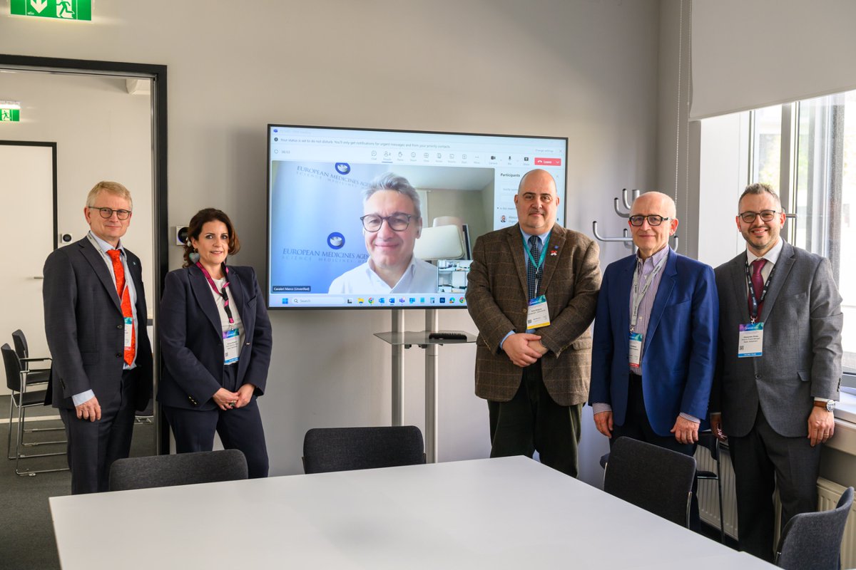ESCMID (@escmid) on Twitter photo A great meeting between ESCMID and EMA leaders took place during #ESCMIDGlobal 2025. We are excited to continue working closely together ensuring scientific excellence in European medicines. A great meeting between ESCMID and EMA leaders took place during #ESCMIDGlobal 2025. We are excited to continue working closely together ensuring scientific excellence in European medicines.