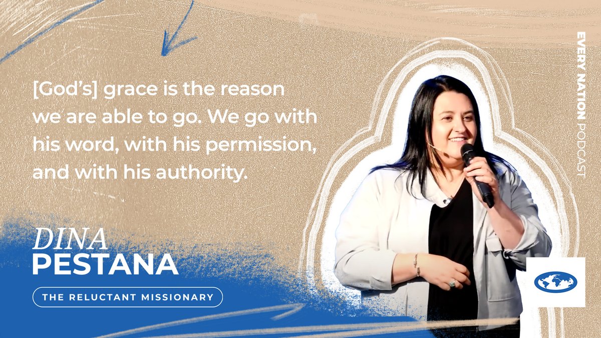 What makes you pause when God commands you to go? Dina Pestana reminds us of God’s heart for the lost and our part in bringing the gospel to the nations.

Dina is the Worship and Creative Ministry Director at Every Nation London in the UK.

everynation.org/enpodcast