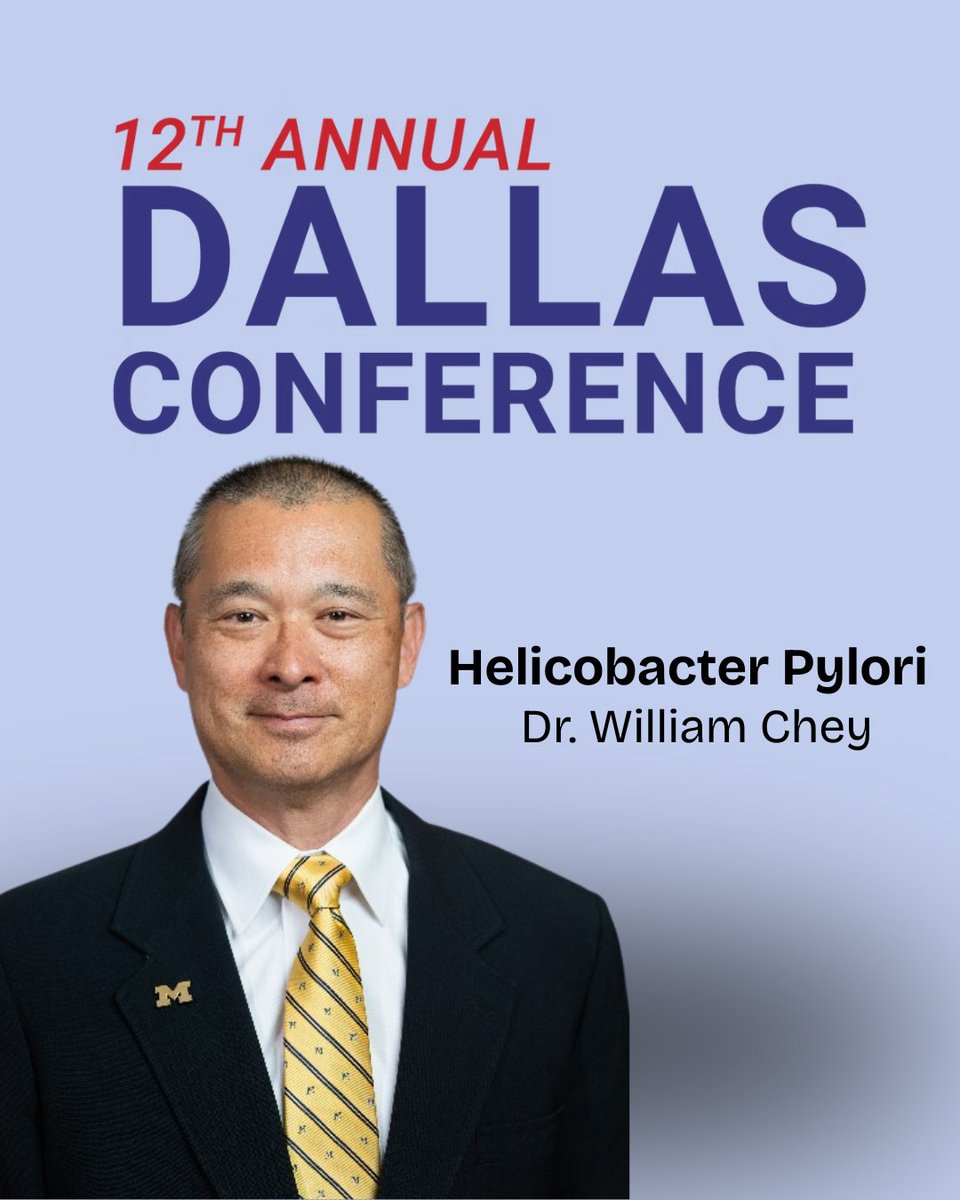 Explore the latest updates in Helicobacter Pylori with Dr. William Chey next month at the GALA Conference!