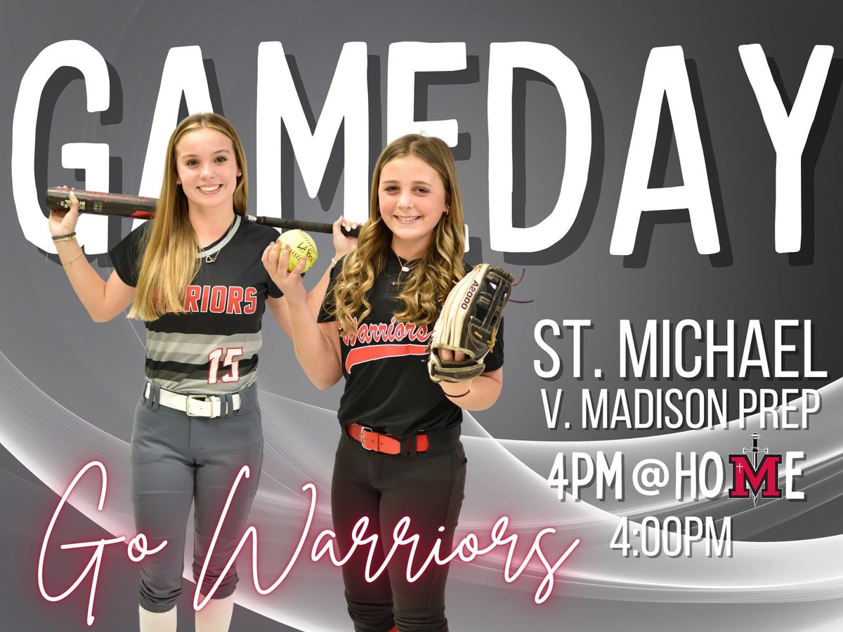 GAME DAY!  Come out this afternoon and support the Lady Warrior softball team as they take on Madison Prep! GO WARRIORS!

Tickets can be purchased at app.i2tickets.com/b5f77f7b