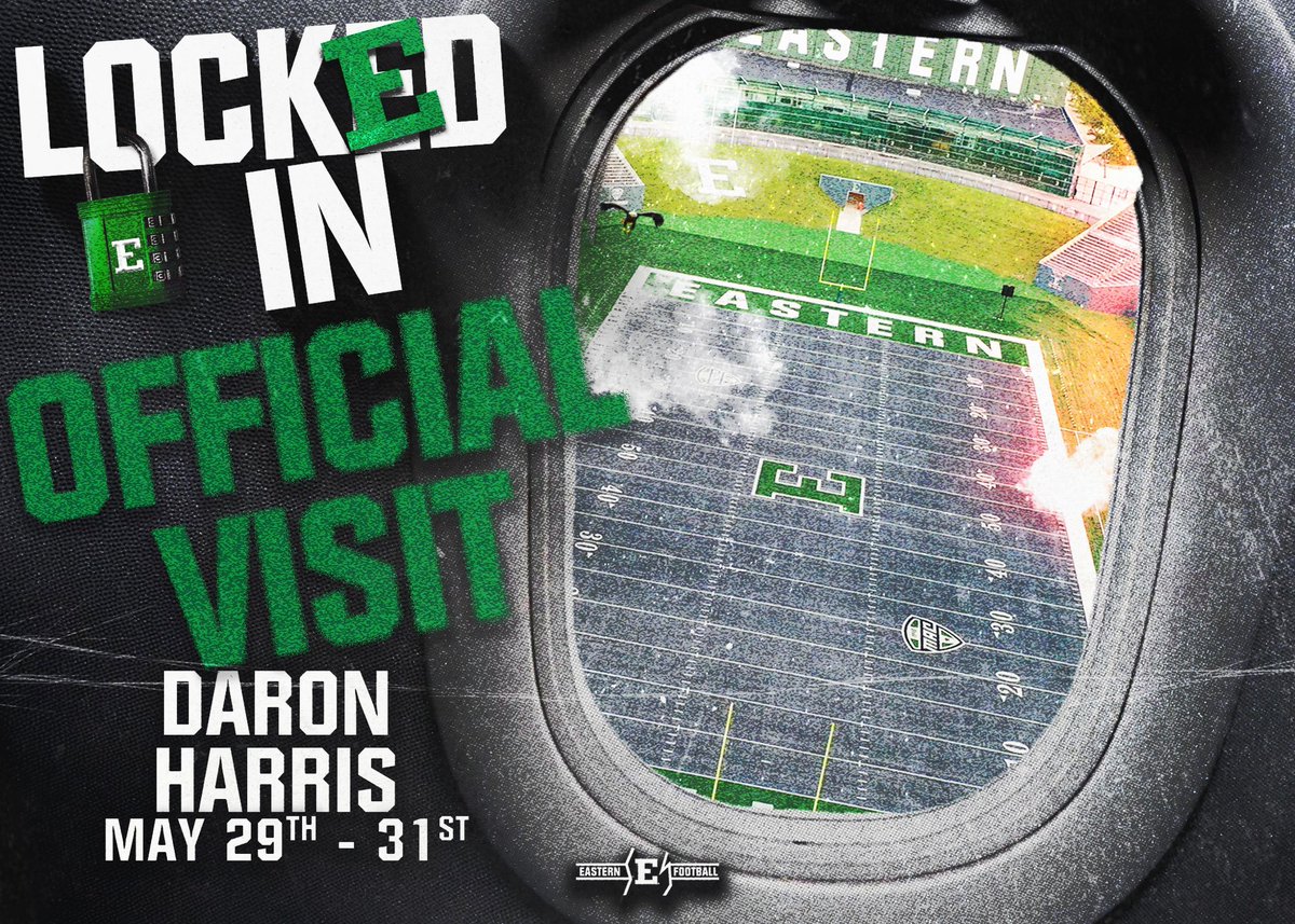 upnext_daron (@daronharris16) on Twitter photo #AGTG BLESSED TO ANNOUNCE THAT I HAVE LOCKED IN MY OFFICIAL VISIT WITH EASTERN MICHIGAN UNIVERSITY <a href="/CoachShawCHS/">Dennis Shaw</a> <a href="/exit6football/">Chester High Clippers</a> <a href="/CoachOmli/">Tate Omli</a> <a href="/Coach_Creighton/">Chris Creighton</a> <a href="/EMUFB/">Eastern Michigan Football</a> #ETOUGH <a href="/EMUAthletics/">Eastern Michigan Athletics</a> #AGTG BLESSED TO ANNOUNCE THAT I HAVE LOCKED IN MY OFFICIAL VISIT WITH EASTERN MICHIGAN UNIVERSITY <a href="/CoachShawCHS/">Dennis Shaw</a> <a href="/exit6football/">Chester High Clippers</a> <a href="/CoachOmli/">Tate Omli</a> <a href="/Coach_Creighton/">Chris Creighton</a> <a href="/EMUFB/">Eastern Michigan Football</a> #ETOUGH <a href="/EMUAthletics/">Eastern Michigan Athletics</a>