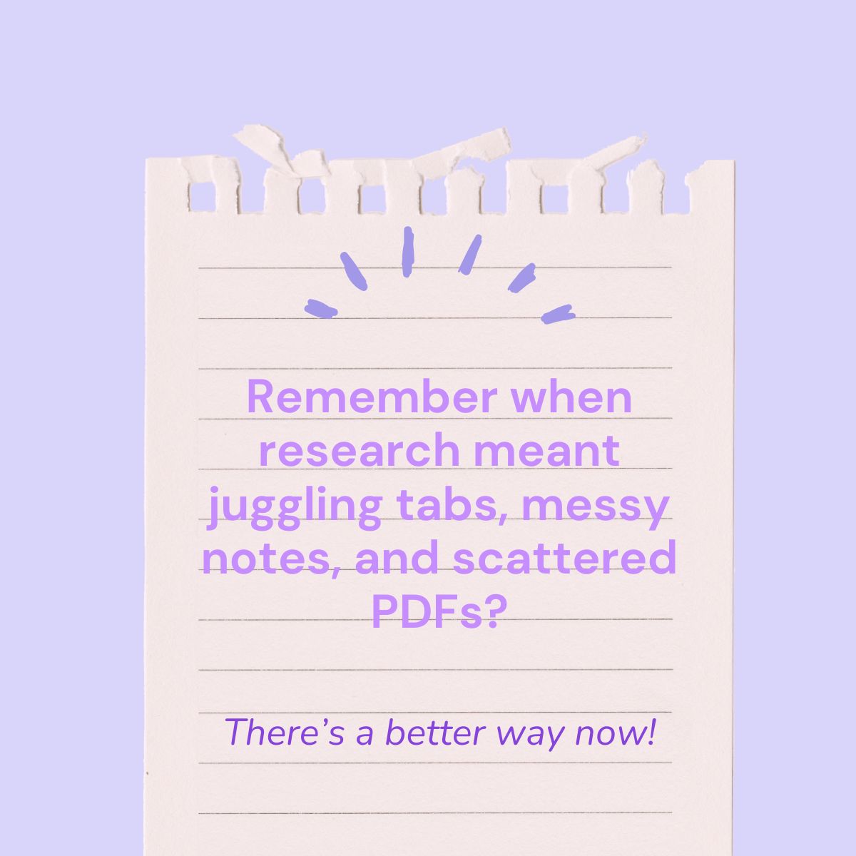 Research workflows used to be a mess of downloads, bookmarks, and notes that never made sense later. 📑

Now, SciSummary lets you upload papers, get clean summaries, find related studies, and ask questions—all in one place. 💻

It’s not about replacing your process. It’s about