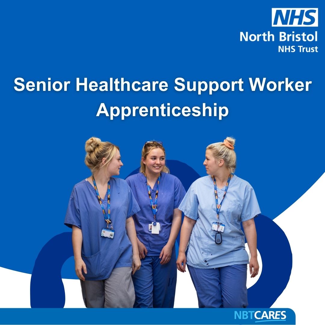 Are you looking to gain a prestigious Level 3 Healthcare Qualification? Become an Apprentice Senior Healthcare Support Worker with us!  

Role start date📅: July 2025
Location📍: Our brand new Bristol Surgical Centre!
Apply now🤩 nbt.nhs.uk/careers/curren…
Closing date📅: 17th April