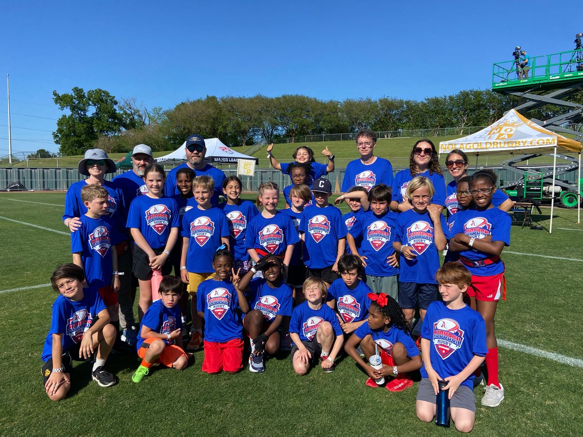Audubon Charter Uptown (@auduboncharter) on Twitter photo 🏉🎉 Huge congrats to our Audubon Flag Rugby Team for taking 2nd place this weekend! Hosted by NOLA Gold Rugby in partnership with <a href="/AFNewOrleans/">Alliance FrançaiseNO</a>
& @alliancefrancaise 🇫🇷 Our Rarebirds played hard & showed the strongest team spirit with amazing support! 👏💙 🏉🎉 Huge congrats to our Audubon Flag Rugby Team for taking 2nd place this weekend! Hosted by NOLA Gold Rugby in partnership with <a href="/AFNewOrleans/">Alliance FrançaiseNO</a>
& @alliancefrancaise 🇫🇷 Our Rarebirds played hard & showed the strongest team spirit with amazing support! 👏💙