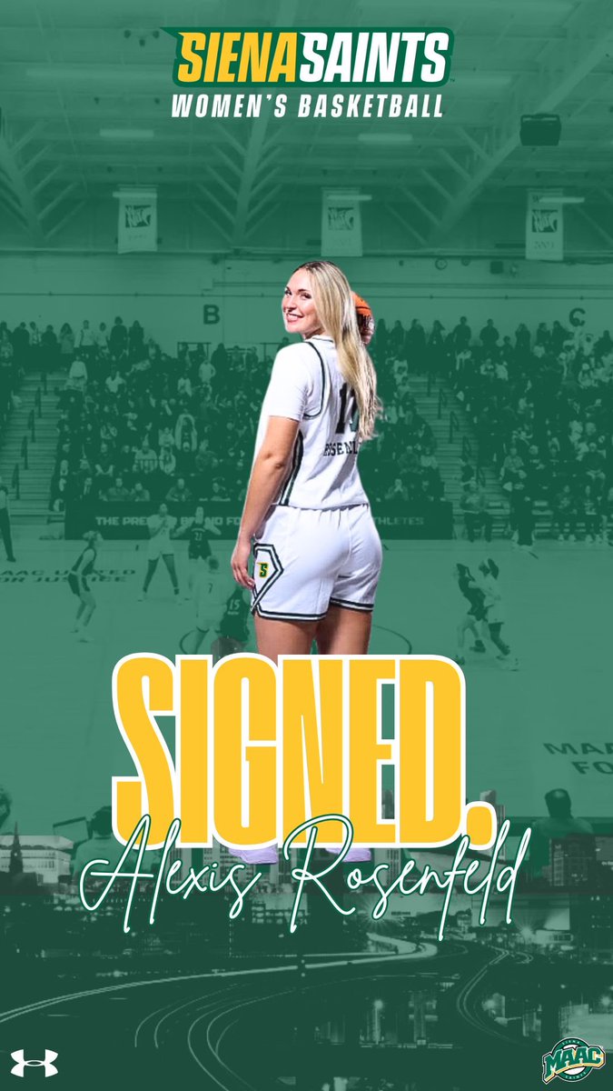 Alexis Rosenfeld (@lexrosenfeld11) on Twitter photo Excited to announce that I will be continuing my journey at Siena College! Grateful for everything and everyone at Manhattan who has been a part of the ride. Ready for this next chapter! đđđ¶ <a href="/Siena_WBB/">Siena Womenâs Basketball</a> <a href="/SienaCoachPrimm/">Terry Primm</a> <a href="/CoachLovett11/">William Lovett</a> Excited to announce that I will be continuing my journey at Siena College! Grateful for everything and everyone at Manhattan who has been a part of the ride. Ready for this next chapter! đđđ¶ <a href="/Siena_WBB/">Siena Womenâs Basketball</a> <a href="/SienaCoachPrimm/">Terry Primm</a> <a href="/CoachLovett11/">William Lovett</a>
