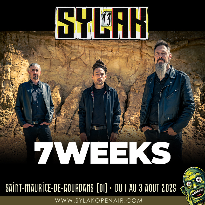 𝗡𝗼𝘂𝘃𝗲𝗹𝗹𝗲 𝗱𝗮𝘁𝗲 : Vendredi 1er Août <a href="/SYLAKOPENAIR/">SYLAK Open Air</a> 
Infos &amp; Tickets 👉 sylakopenair.com
Ravi de faire partie de cette affiche avec entre autres The Melvins, Orange Goblins, Dimmu Borgir, Mass Hysteria... 

#7weeks #7weeksmusic #sylakopenair