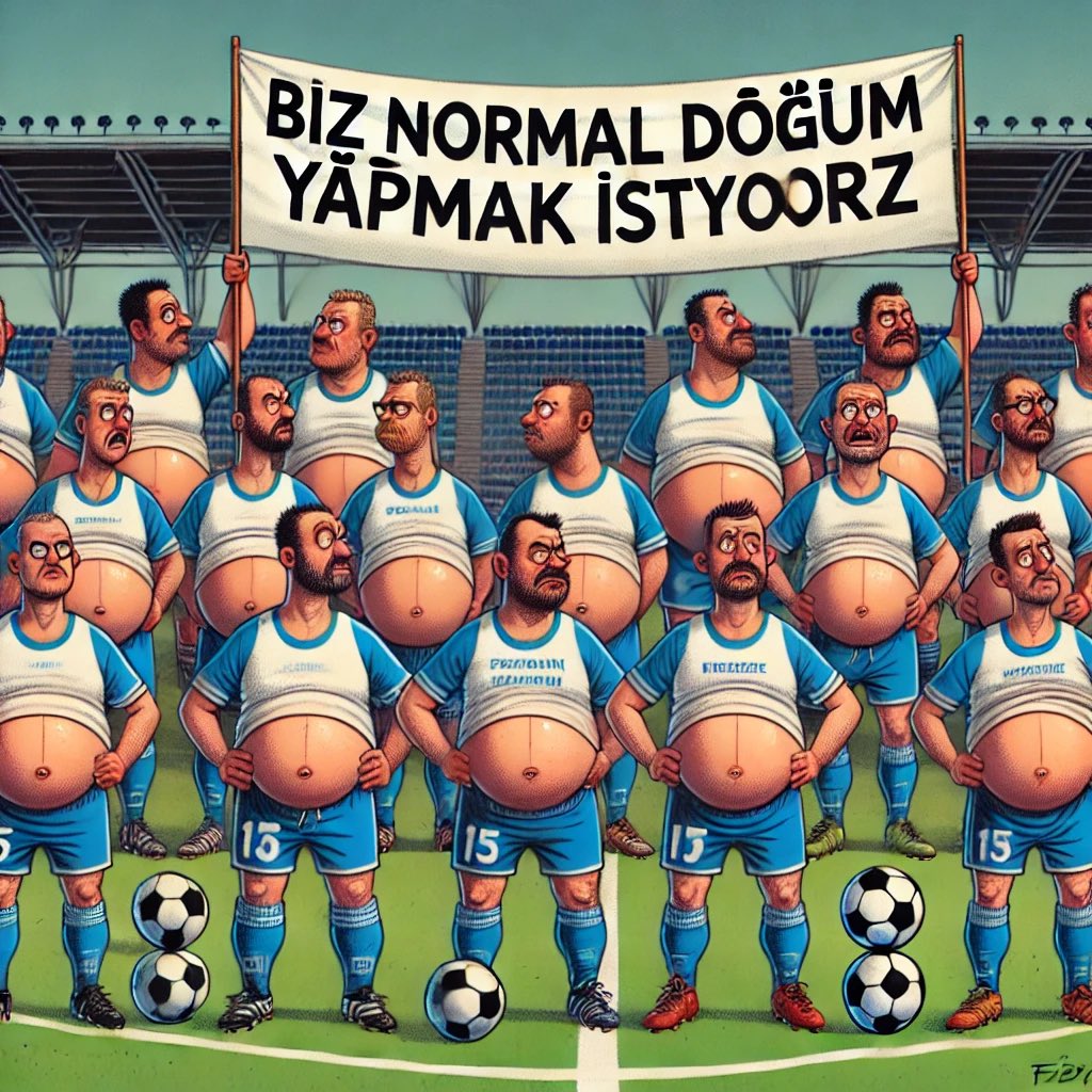 Hadi siz bi NORMAL doğurun da gelin