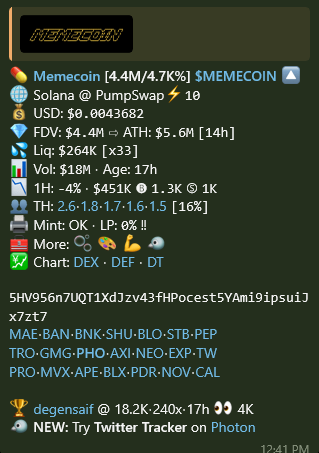 Scannoors's tweet photo. Crazy 240x by member @degensaif

#memecoin

https://t.co/R9w1vHMavI https://t.co/u9Yl7lm4oH