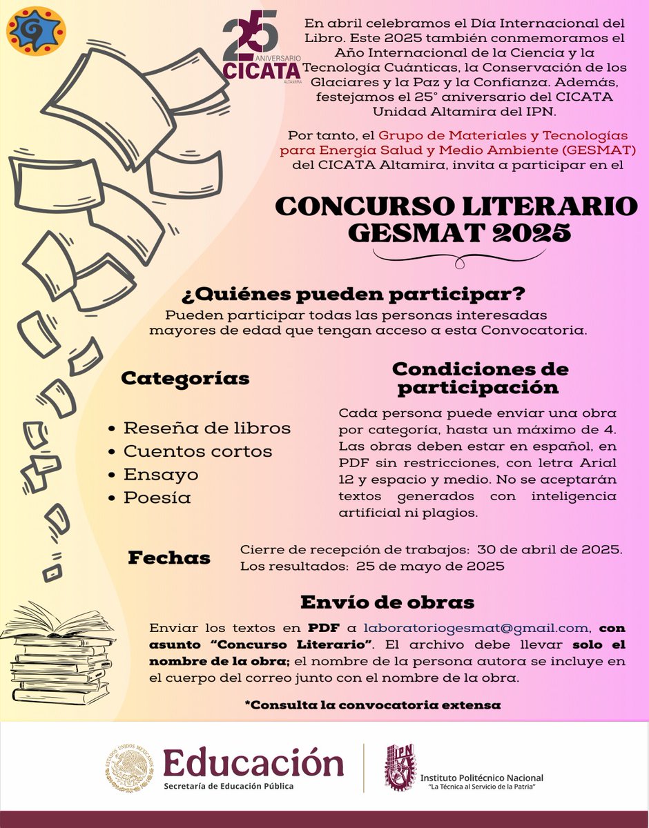 CICATA IPN, UNIDAD ALTAMIRA tweet media