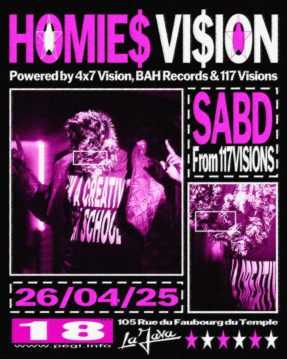 MON FRÈRE <a href="/sabdcestcomment/">SABD ~ LE VISAGE DE L'HIVER</a> SERA PRÉSENT À LA JAVA LE 26 AVRIL !!!