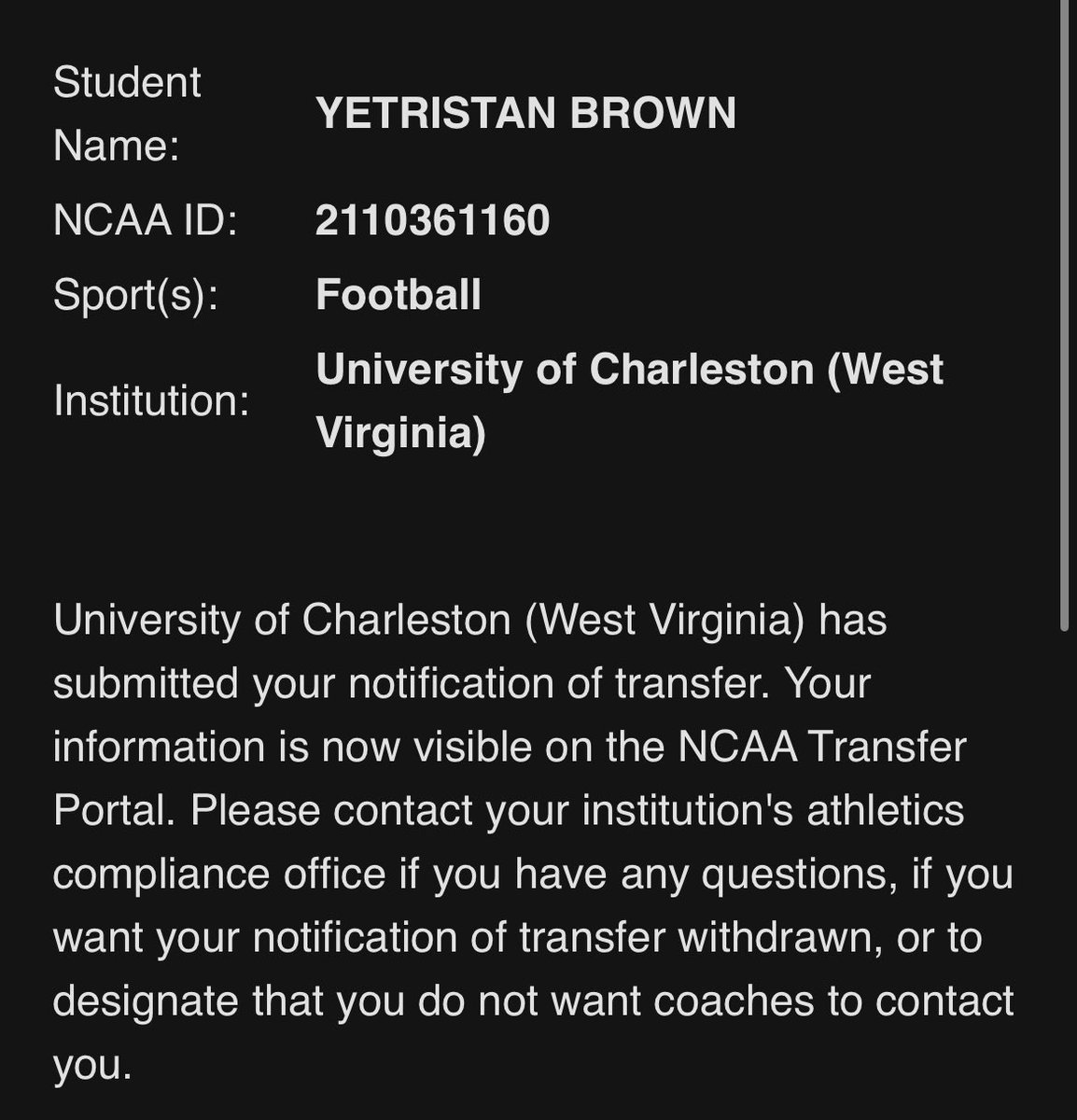 I really want to thank God for everything that he has blessed me with, without him I'm nothing. But with 2 years of eligibility left I will be entering the transfer portal. Thank you UC.
#GodsPlan
#transferportal