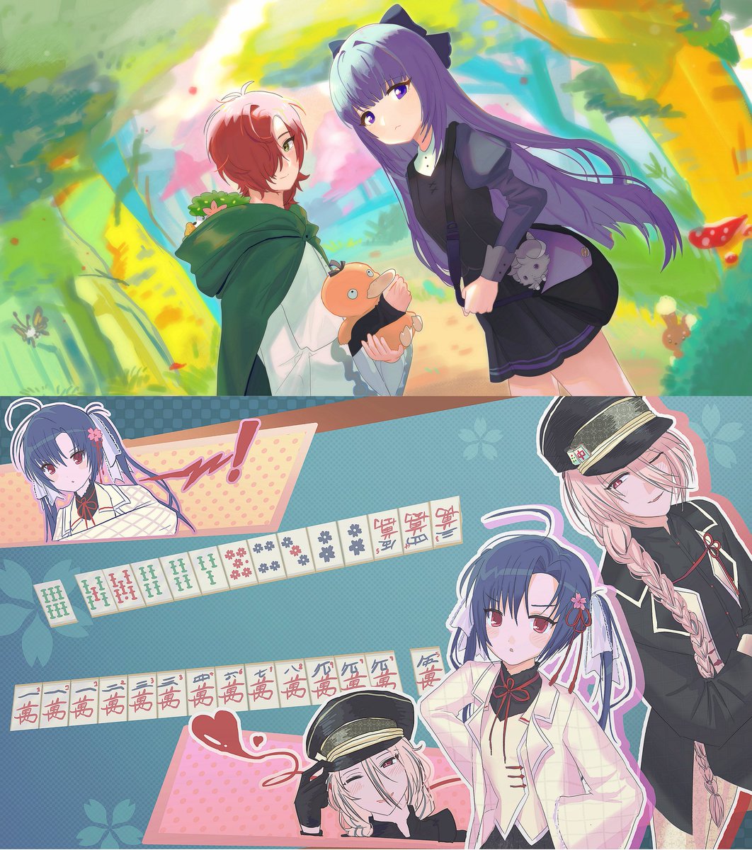 커미션 신청 감사합니다! 4월은 슬롯을 적게 받을 것 같습니다,,,
항상 노친네 찾아주셔서 감사합니다^^...