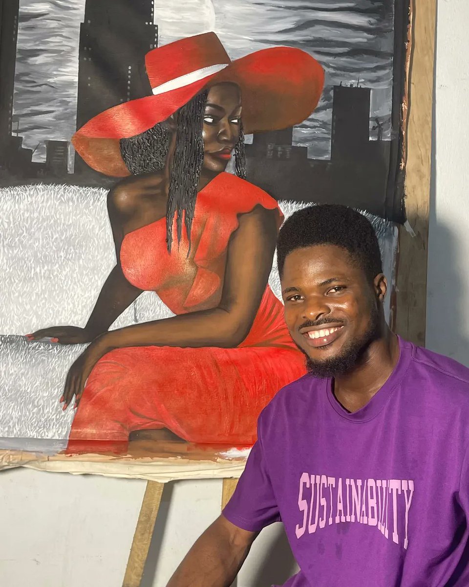 kingzman_art's tweet image. Title: Boss Lady
Size: 36"48"
Medium: Charcoal &amp;amp; acrylic on canvas 
Year: ©2025

#CustomPortrait #CharcoalDrawing #PortraitArtist #CommissionedArt #ArtThatMatters #PersonalizedArt #EmotionalArt #HandDrawnPortrait #SupportLivingArtists #ArtCollectors #FineArt #BlackAndWhiteArt