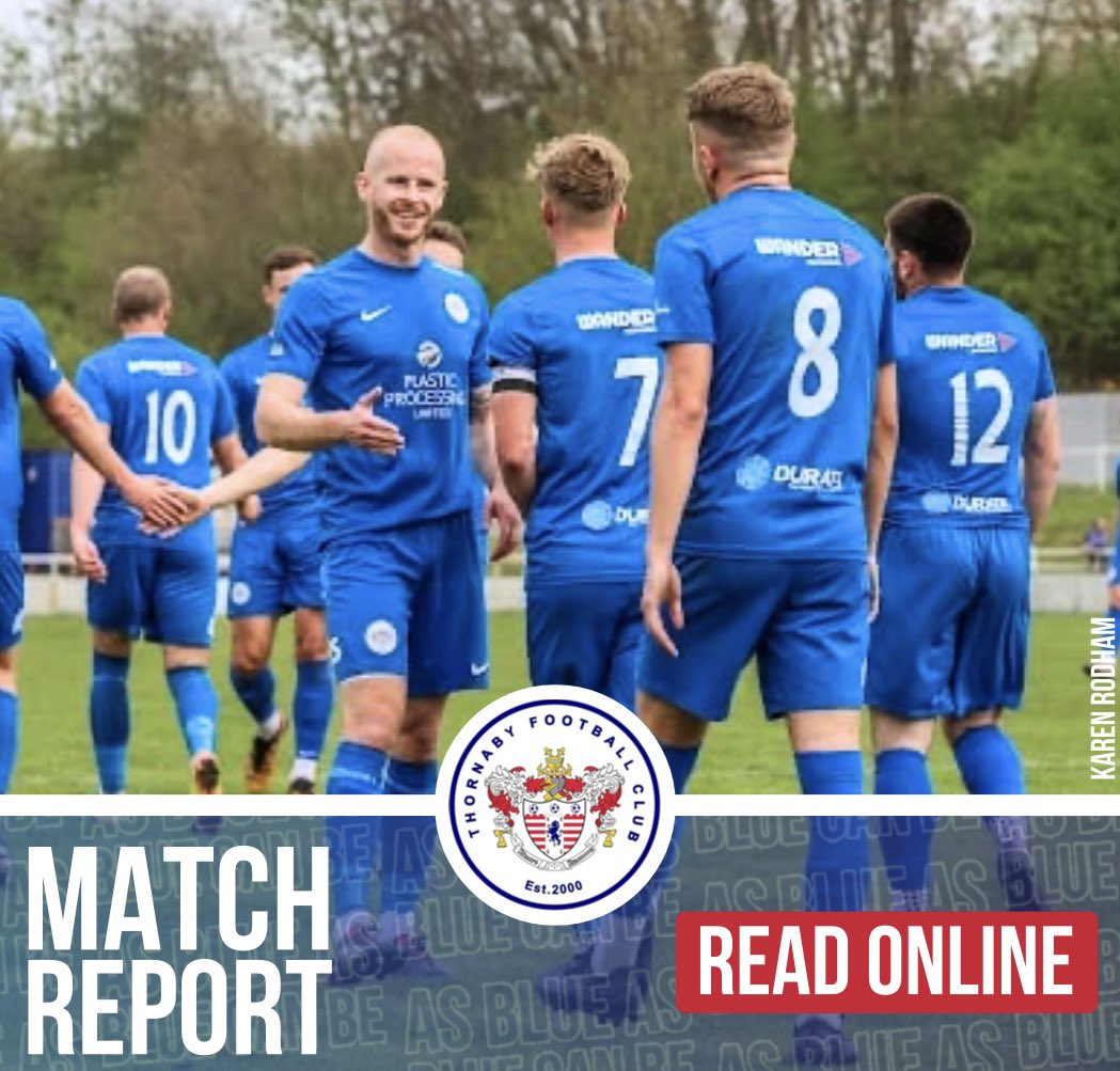 Thornaby FC are set for an exciting end to the season after guaranteeing a play-off spot in Ebac Northern League Division Two.
A 4-0 win over Washington in front of a crowd of almost 300 at Teesdale Park was enough to secure a top five place.
Now all eyes will be on Thornaby’s