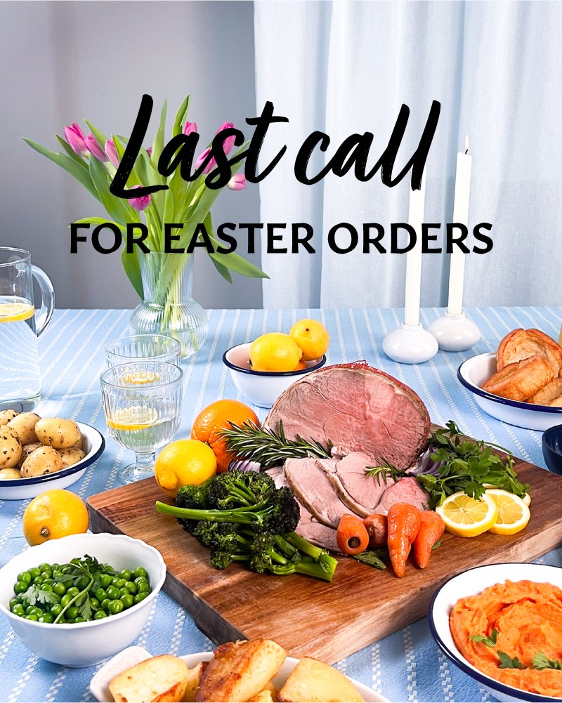 Last call for Easter orders. 

Order our locally reared Welsh beef, Welsh lamb or Welsh pork for an Easter feast to remember. More of a poultry fan? Why not check out our whole Yorkshire chickens.

Visit our website to order.

#Easter2025 #onlinebutcher
