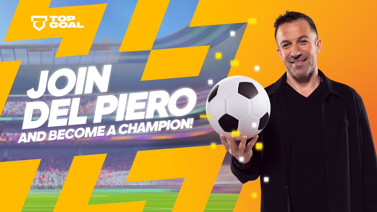 playtopgoal's tweet photo. Step onto the pitch with the legend himself - Alessandro Del Piero. 👑

There’s no better way to unlock that Champion mentality! 🏆 

#TopGoal https://t.co/Gct5Id9CHW