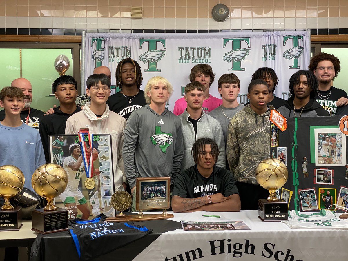 James Grant (@jgrantsports) on Twitter photo Congratulations to Tatum’s JaCorie Bradley on signing to play basketball at Southwestern Christian College in Terrell! <a href="/tatumisd/">Tatum ISD</a> <a href="/TatumHoops/">Tatum Hoops</a> <a href="/JaCorie_Bradley/">JaCorie Bradley</a> <a href="/JaymeBradley03/">Jayme Bradley</a> <a href="/WkeelingKeeling/">Whitney Keeling</a> <a href="/SWCCRAMSMBB/">Southwestern Christian College Men’s Basketball</a> <a href="/ETHOOPS75605/">D.R. White</a> <a href="/CowboyTD/">Garrett Sanders</a> <a href="/KETK/">KETK NEWS</a> Congratulations to Tatum’s JaCorie Bradley on signing to play basketball at Southwestern Christian College in Terrell! <a href="/tatumisd/">Tatum ISD</a> <a href="/TatumHoops/">Tatum Hoops</a> <a href="/JaCorie_Bradley/">JaCorie Bradley</a> <a href="/JaymeBradley03/">Jayme Bradley</a> <a href="/WkeelingKeeling/">Whitney Keeling</a> <a href="/SWCCRAMSMBB/">Southwestern Christian College Men’s Basketball</a> <a href="/ETHOOPS75605/">D.R. White</a> <a href="/CowboyTD/">Garrett Sanders</a> <a href="/KETK/">KETK NEWS</a>