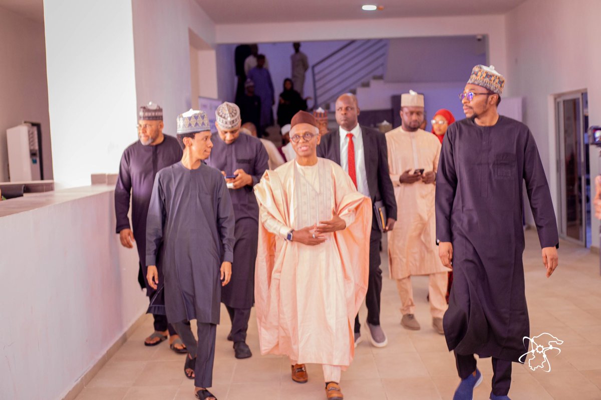 9aufal's tweet photo. In preparation for the upcoming @ArewaTechFest Mallam Nasir El-Rufai @elrufai paid a visit to KATDICT @katdict and left deeply impressed by what he saw “A bold, young-led revolution quietly reshaping the future of Technology in Northern Nigeria.” https://t.co/VFpQ4LS9jN