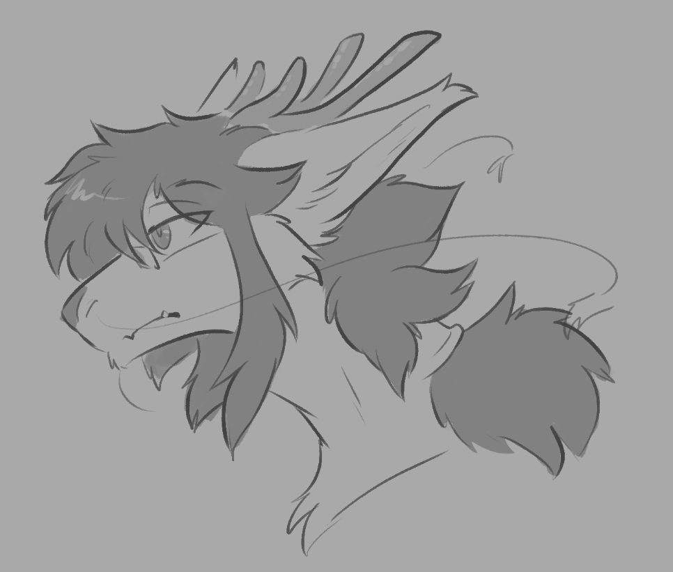 Still feeling a bit art-block-y plus still trying to get back the momentum, wanted to get atleast some doodles in

here's my noodle dragon! :3