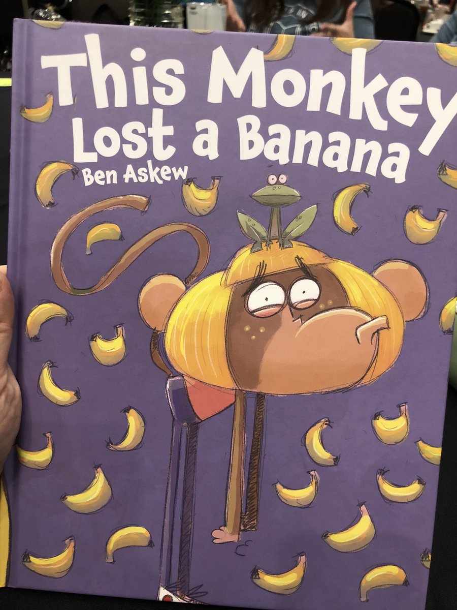 Look who I spotted in the Exhibit Hall at #MASLsc 👀 After our author visit in February, I basically feel like I’m best friends with Izzy B and Ben Askew. AND I got a copy of This Monkey Lost A Banana
