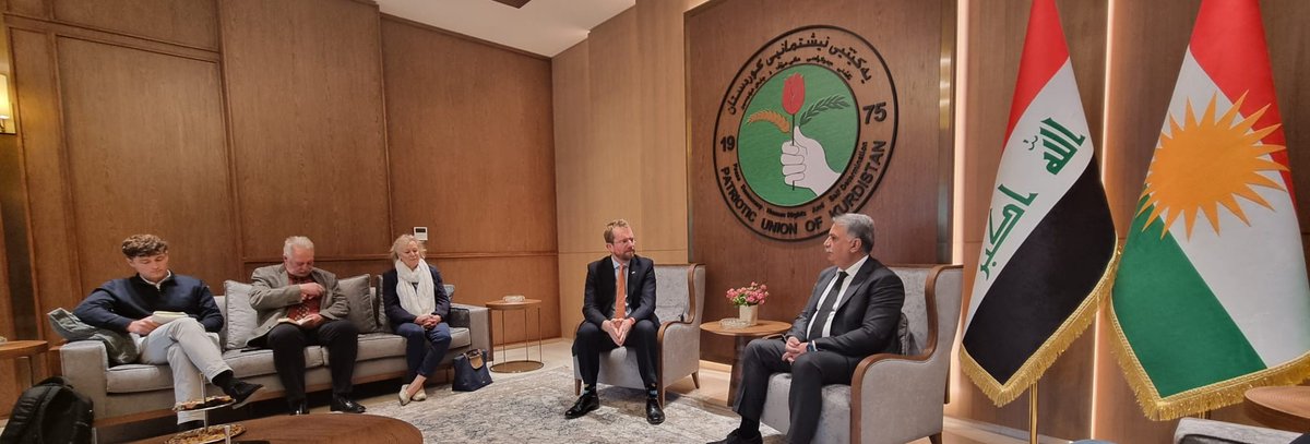 KRG_UK (@krg_uk) on Twitter photo The UK All-Party Parliamentary Group (APPG) on the #KurdistanRegion received a warm welcome at the PUK politburo from Dr. Usef Goran and Dr. Jwan Fawzi <a href="/IhsanJwan/">Dr. Jwan Fawzi</a>.
The politburo members provided an overview of the political landscape, regional matters, and the Erbil-Baghdad The UK All-Party Parliamentary Group (APPG) on the #KurdistanRegion received a warm welcome at the PUK politburo from Dr. Usef Goran and Dr. Jwan Fawzi <a href="/IhsanJwan/">Dr. Jwan Fawzi</a>.
The politburo members provided an overview of the political landscape, regional matters, and the Erbil-Baghdad