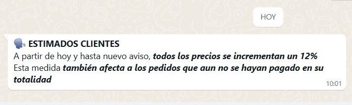 CorralonC's tweet image. Muchos preguntan, banquen unos días más. Adelanto:

Proveedor importador de máquinas DeWalt y Milwaukee +12%. Es el que más aumentó. 

Áridos ladrillos y hierros aún sin noticia. Pinturas durlock y revestimientos 5/8%. Grifería y sanitarios parecido. 

Después pongo más