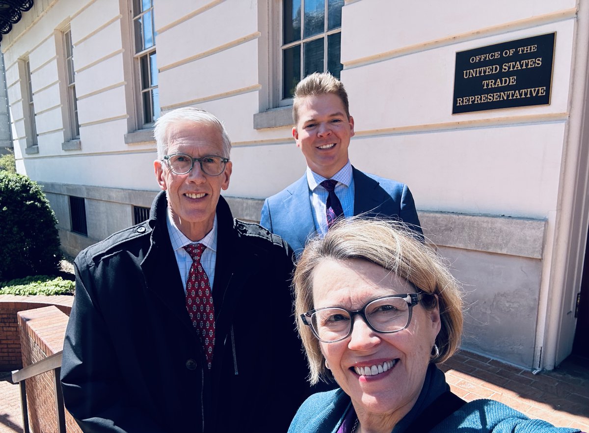 Heidi Brock (@heidibrockafpa) on Twitter photo Great meeting at the <a href="/USTradeRep/">United States Trade Representative</a> offices discussing EUDR and its impact on our industry. Great meeting at the <a href="/USTradeRep/">United States Trade Representative</a> offices discussing EUDR and its impact on our industry.
