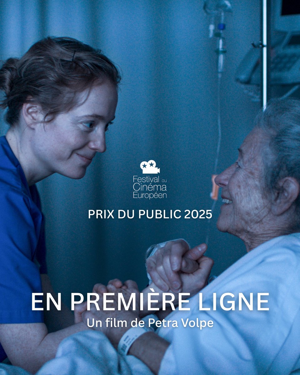 👏 #EnPremiereLigne, le nouveau film avec #LeonieBenesch (La Salle des Profs) remporte le Prix du Public de la 25ème édition du Festival du Cinéma Européen de Meyzieu ✨

Réalisé par #PetraVolpe.
Au cinéma le 27 août !