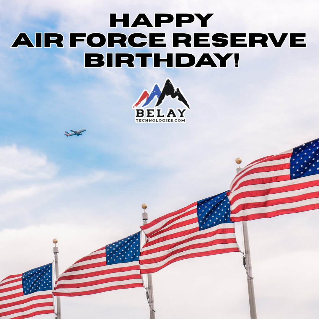 🎖️Happy Air Force Reserve Birthday! Today, we celebrate the Air Force Reserve Birthday, honoring the dedicated men and women who serve in the U.S. Air Force Reserve. 🦅💙
