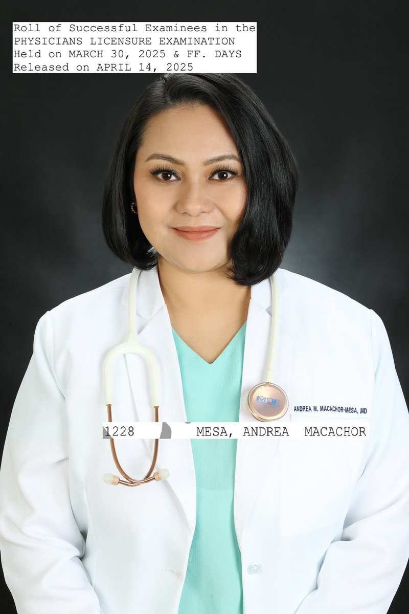 Ya gurl did it! Magho-Holy Week na lisensyadong doktor!