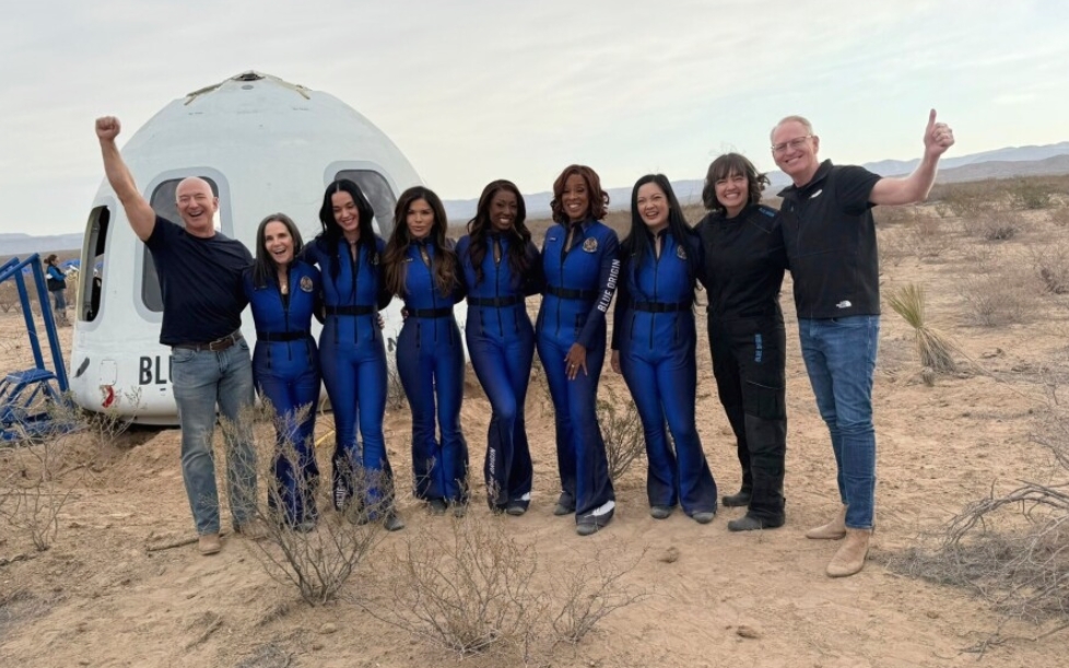 All female DEI Illuminati go to space--may they never return.