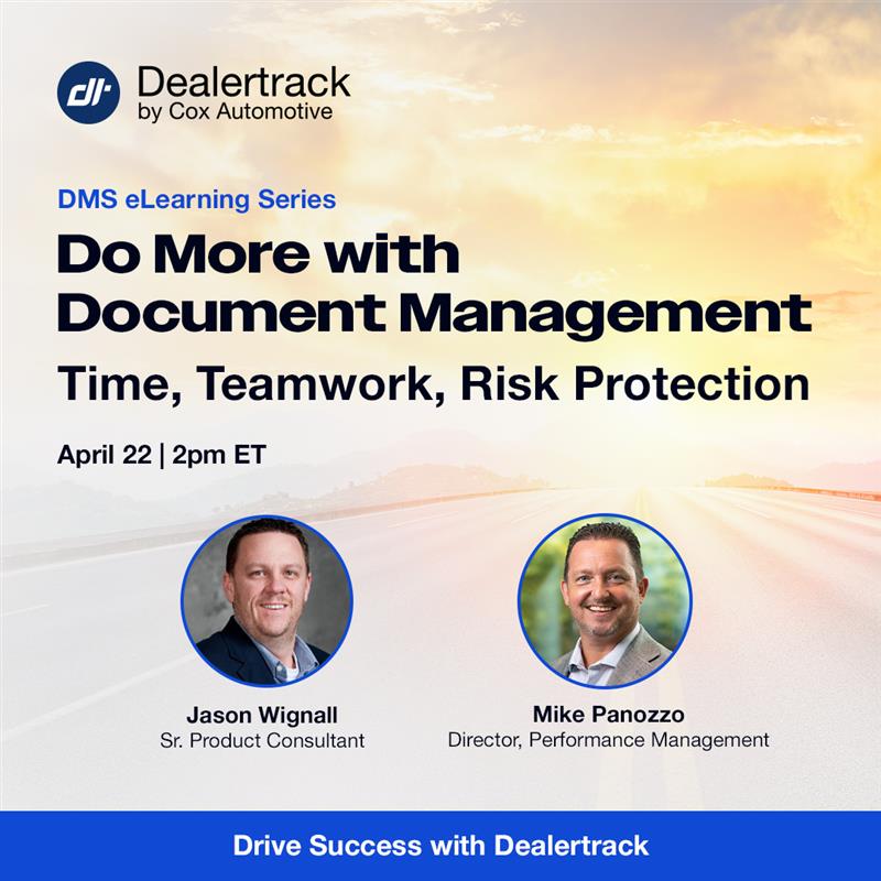 Join us for a free Document Management webinar to learn strategies for saving time, managing retention policies, and mitigating risks with DMS experts Jason Wignall and Michael Panozzo on Tuesday, April 22nd at 2:00 P.M. EDT. 

Register now: bit.ly/3EhTSjN