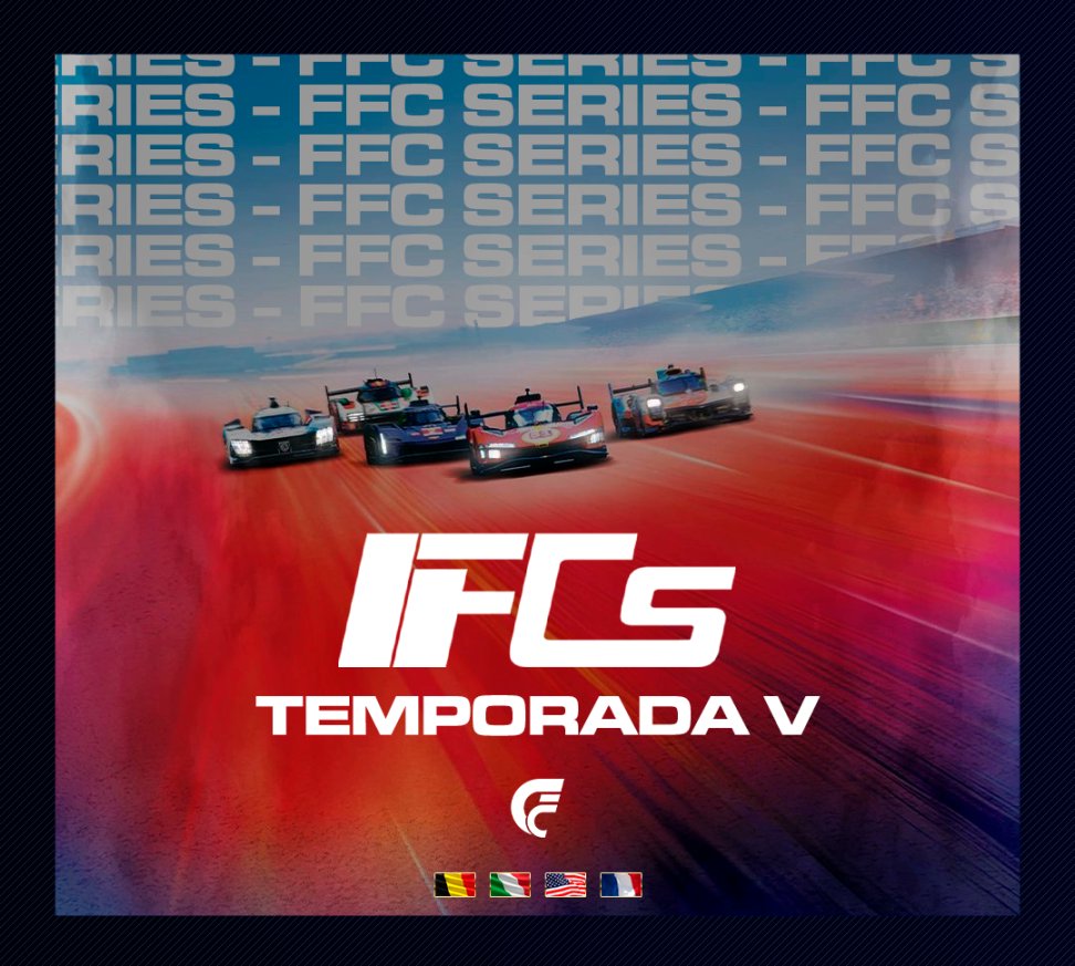 FFC Series - FFC Team (@ffcseries) on Twitter photo #IFCS | 🔥🚨 ¡YA ESTÁ AQUI OTRA VEZ LA IFCS!
Desde FFC Series nos complace anunciar nuestra nueva temporada en iRacing.
🔴 Info IFCS: ffcseries.com/info-ifcs
🟡 Normativa: drive.google.com/file/d/1BkrHIN…
🟢 Inscripciones (Discord): discord.gg/xyNN7MSEXb
¡Empezamos el 2 de mayo! #IFCS | 🔥🚨 ¡YA ESTÁ AQUI OTRA VEZ LA IFCS!
Desde FFC Series nos complace anunciar nuestra nueva temporada en iRacing.
🔴 Info IFCS: ffcseries.com/info-ifcs
🟡 Normativa: drive.google.com/file/d/1BkrHIN…
🟢 Inscripciones (Discord): discord.gg/xyNN7MSEXb
¡Empezamos el 2 de mayo!