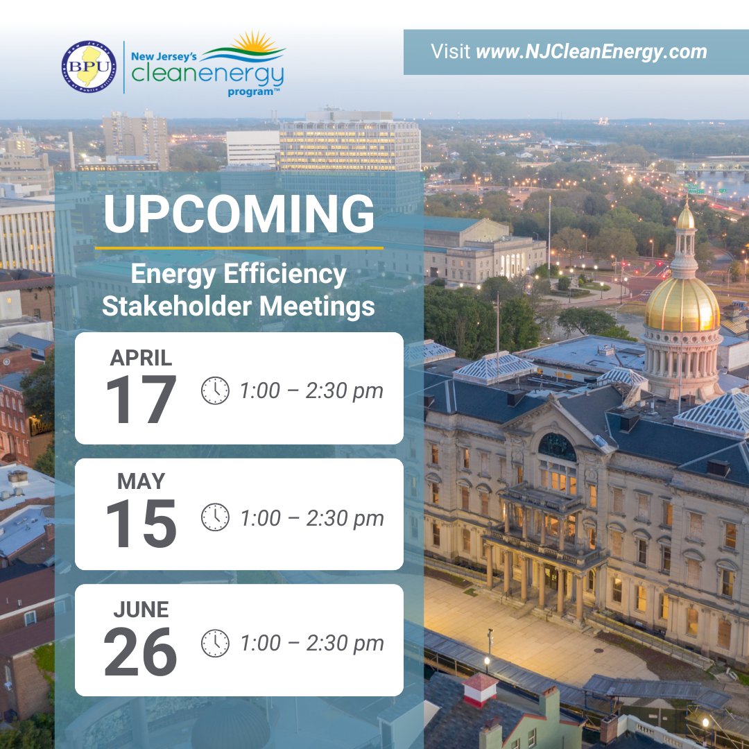 New Jersey’s Clean Energy Program tweet media