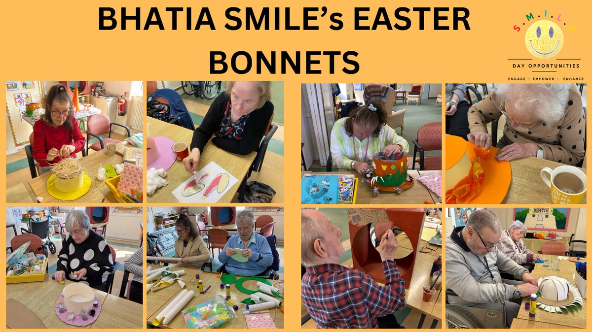 DayDoncaster's tweet photo. #Bhatia SMILE (in #Mexborough) created Easter bonnets.
We used tissue paper, cotton wool, paint, stickers, glue and glitter to make our Easter bonnet designs.
We enjoyed designing, creating and showing off our Easter bonnets!
@DoncasterDamian
@smizz
#Easter2025
#EasterBonnets https://t.co/ltNX59n76K