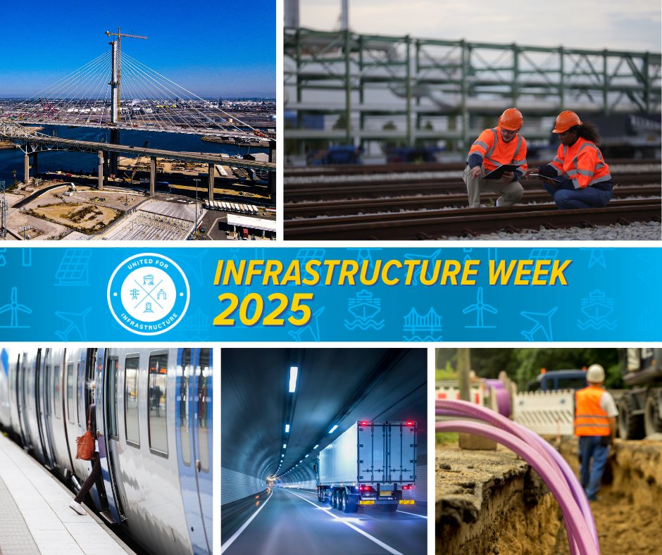 Historic infrastructure investments have improved safety, created jobs &amp; grown the economy. We're excited to join groups across the country during #InfrastructureWeek to highlight the critical need to sustain this momentum through the next surface transportation bill. Learn more: