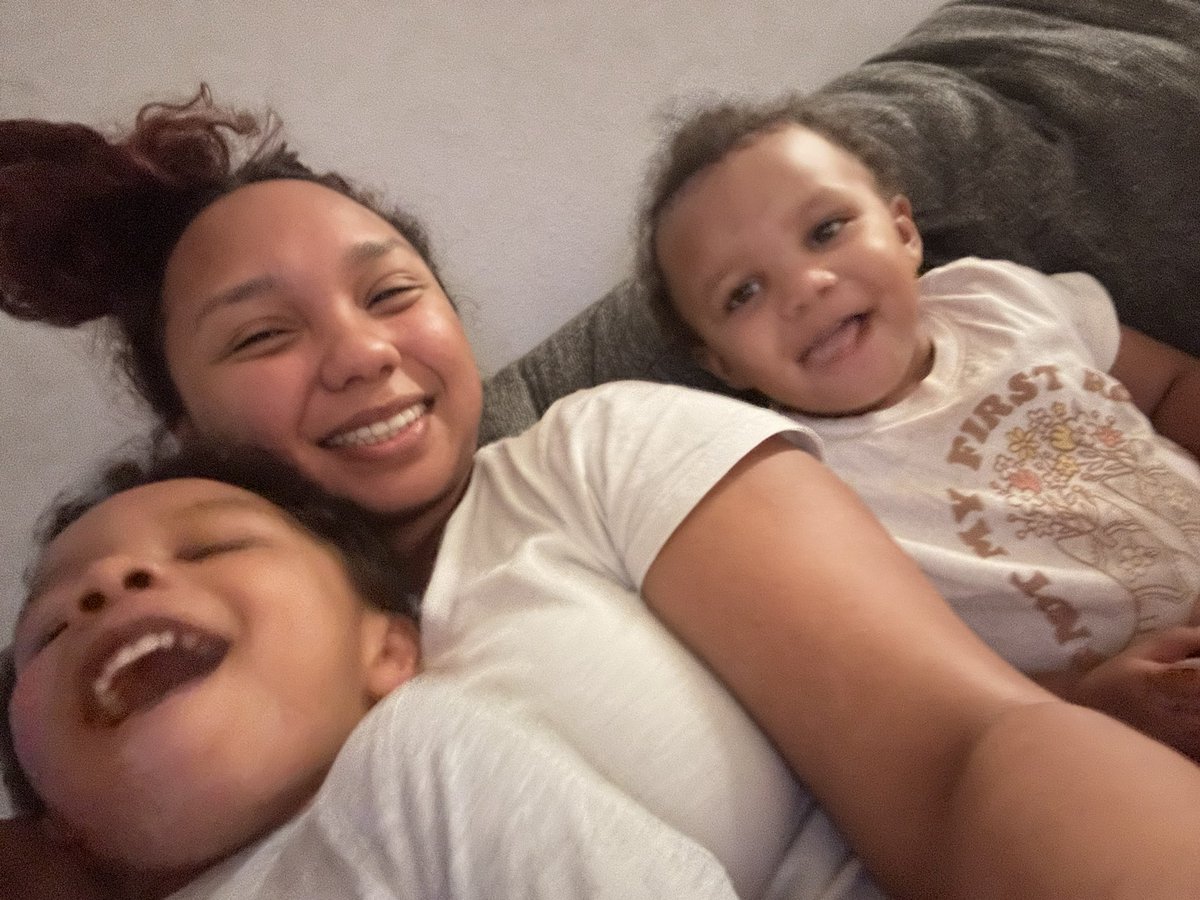Still at home with my family.