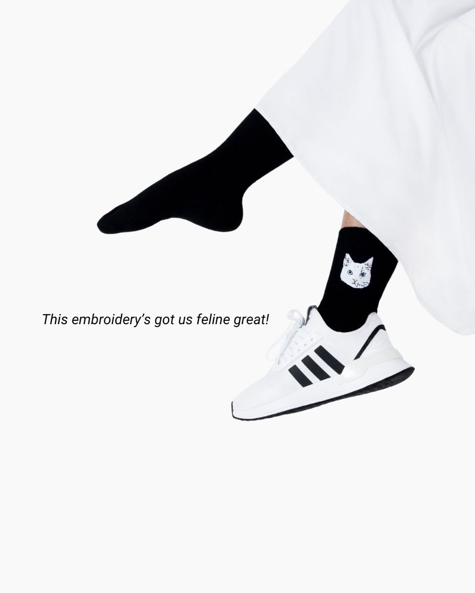 tabio_usa's tweet photo. These are from our new Spring/Summer collection! The adorable cat embroidery and stylish stripes make for the perfect addition to your seasonal wardrobe🐈💫

#Tabio #socks #ootd #springfashion https://t.co/o864OOpIbo