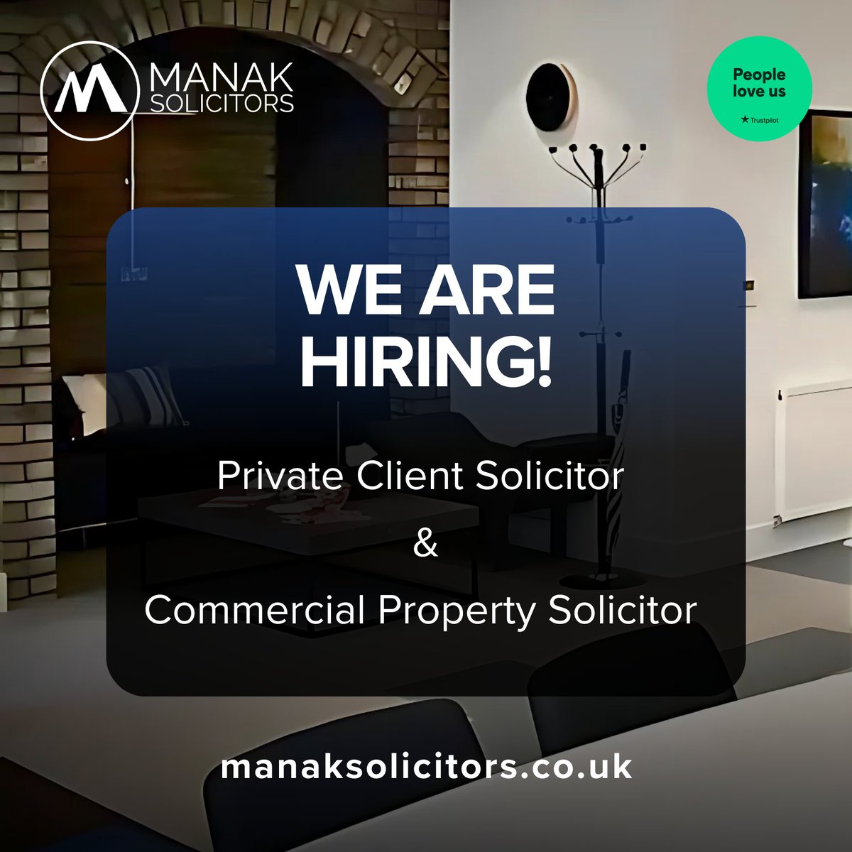 Manak Solicitors (@manaksolicitors) on Twitter photo We’re Hiring Solicitors in #PrivateClient & #CommercialProperty
Join our friendly team at #ManakSolicitors. Explore a great work culture and real growth.
📩 Send your CV: hr@manaksolicitors.co.uk
🔗 manak.co/Careers
#LegalCareers #SolicitorJobs #JoinOurTeam We’re Hiring Solicitors in #PrivateClient & #CommercialProperty
Join our friendly team at #ManakSolicitors. Explore a great work culture and real growth.
📩 Send your CV: hr@manaksolicitors.co.uk
🔗 manak.co/Careers
#LegalCareers #SolicitorJobs #JoinOurTeam