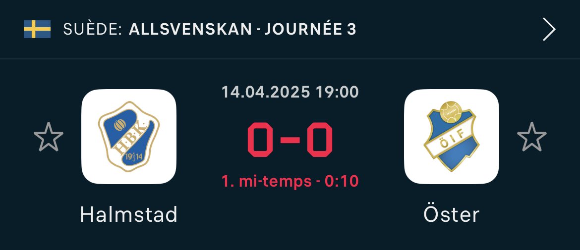 clefdugain's tweet image. Lançons la soirée : je distribue 10€ par buts inscrits par Aliev (Öster) en première période !

Pour participer RT ce post.

Tirage au sort à 20h ❤️