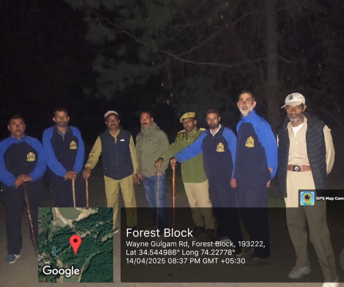 IRFAN2040's tweet photo. J&amp;K Forest Department has intensified Night patrolling and checking of suspicious vehicles in sensitive pockets of Naihari Forest Range,Kehmil Forest Division,Kupwara, North Kashmir 
@PIBSrinagar  @PCCFandHoFF_JK 
@infokupwara @dckupwara https://t.co/e11ppVnP35